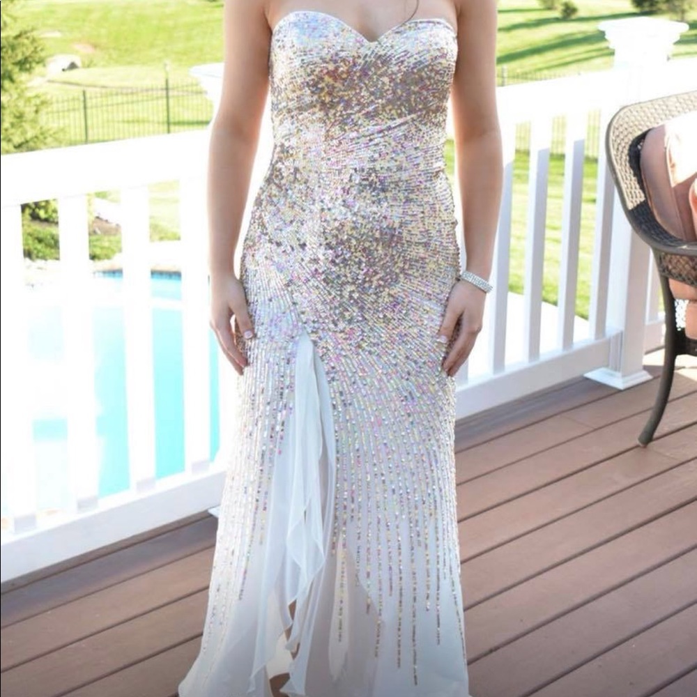 Sparkly prom dress